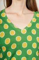 Polka dot printed sweater  image
