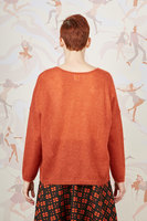 Cinnamon loose knit sweater  image