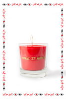 Make It Happen Sandalwood and Patchouli Scented Candle  image