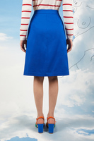 Royal blue pencil skirt  image