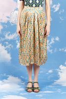 Abstract circle print skirt  image