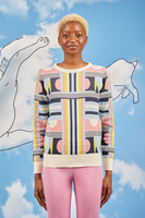 Geometric pattern sweater  image