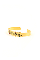 Choose Well Cuff Bracelet  image