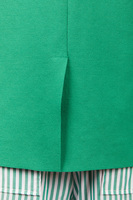 Emerald green knit boyfriend blazer  image