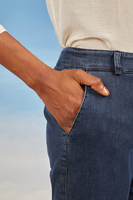 Cropped tailored jeans  image