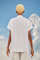 White tunic top  image