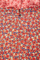 Ditsy red floral print skirt  image