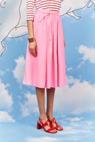 Highlighter pink full skirt  image