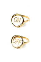 On Off Double Faced Mood Ring  image