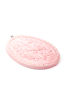 Rose Pink Stemma Francescano Medium Medallion image