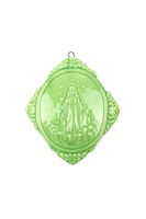 Green Madonna Assunta In Cielo Medium Medallion image