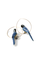 Blue Parrot Earrings  image