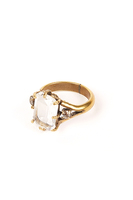 Crystal Clear Rectangular Ring  image