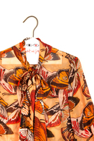 Butterfly print blouse  image