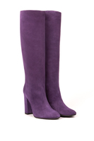 Violet Suede High Boots image
