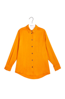 Pumpkin orange boyfriend shirt  image