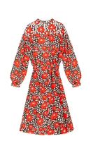 Embellished daisy print dress  image