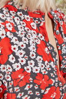 Embellished daisy print dress  image