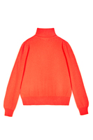 Fluorescent Orange Cashmere Turtleneck  image
