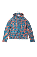 Ditsy floral print corduroy puffer coat  image