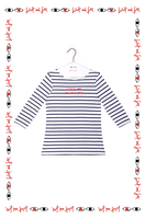 Catch Me If You Can Marinière With Navy And White Stripes image