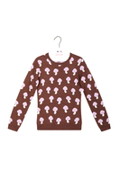 Brown mushroom sweater  image
