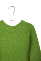 Grass green sweater  image