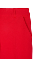 Lipstick red jersey pants  image