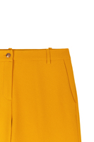 Ochre yellow cropped pants  image