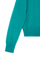 Electric teal oversized sweater  image