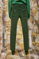 Forest green corduroy pants  image