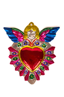 Angel Heart Tin Decoration  image