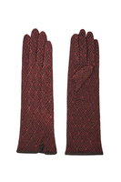 Wine Abstract Pattern Gloves  image