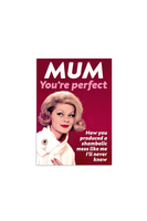 Mum You're Perfect Card image
