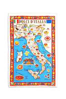Dolci d'italia tea towel  image
