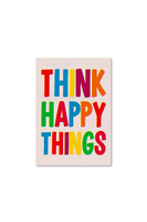 Think Happy Things Postcard  image