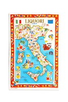 Liquori d'italia tea towel  image