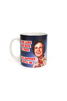 The Less you Give A F*** The Happier You'll Be Mug image