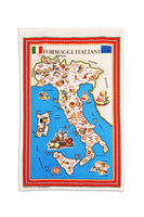 Formaggi italiani tea towel  image