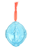 Medaglione Grande Blu Cielo Della Madonna Immacolata image