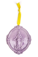 Medaglione Grande Viola della Madonna Immacolata image