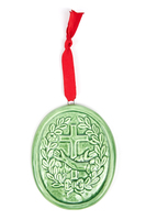 Green Stemma Francescano Medium Medallion image