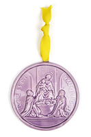 Violet Madonna del Rosario di Pompei Medium Medallion  image
