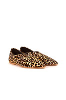 Leopard print ponyskin loafers  image