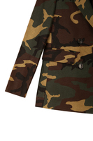 Camouflage print blazer  image