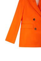Papaya orange blazer  image