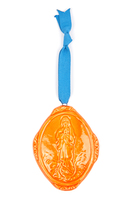 Orange Madonna Immacolata Small Medallion image