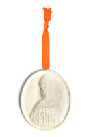 White San Gennaro Medallion  image