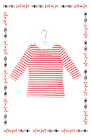 Own Your Journey Marinière With Red And White Stripes image