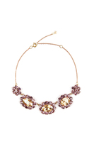 Rose Pink and Honey Sparkly Necklace  image